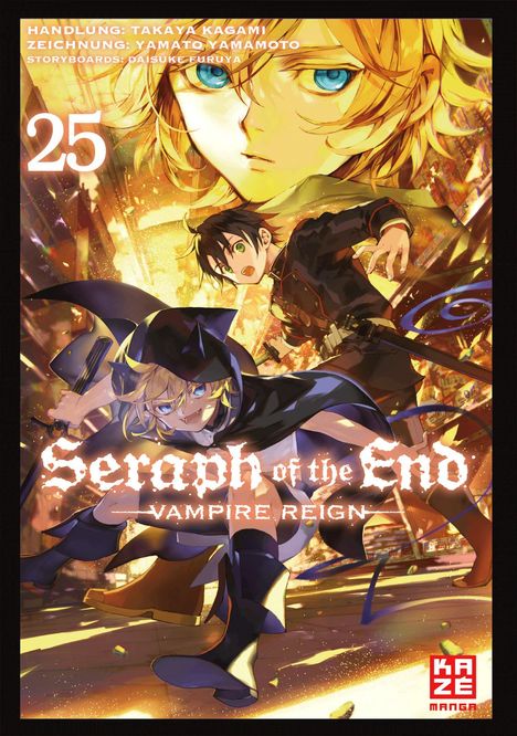 Yamato Yamamoto: Seraph of the End - Band 25, Buch
