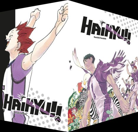 Haruichi Furudate: Haikyu!! Sammelbox 4 - Band 40 mit Sammelschuber, Buch