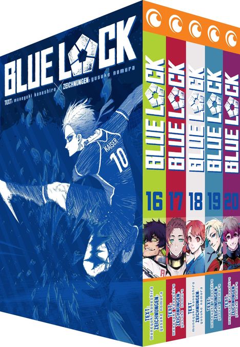 Yusuke Nomura: Blue Lock - Band 16-20 im Sammelschuber, Buch