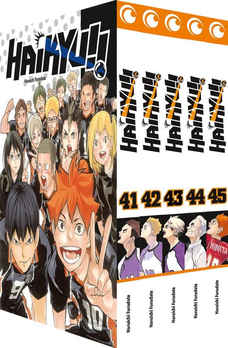 Haruichi Furudate: Haikyu!! Sammelbox 5 - Band 41-45 im Schuber, Buch