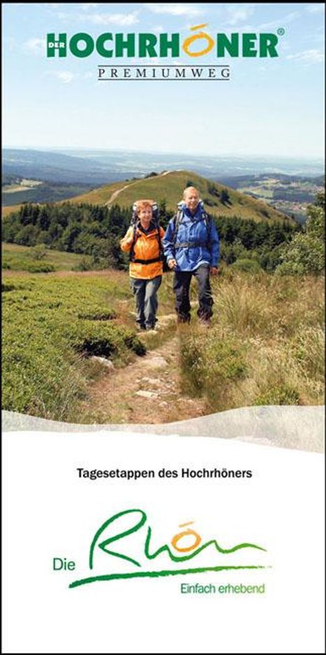 Hochrhöner Premiumweg Wanderführer, Buch