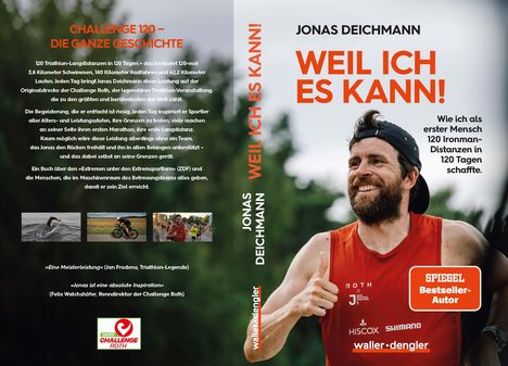 Jonas Deichmann: Weil ich es kann!, Buch