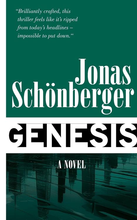 Jonas Schoenberger: Genesis (Paperback Int. Edition), Buch