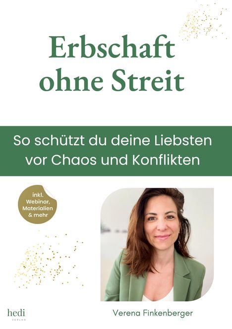 Verena Finkenberger: Erbschaft ohne Streit, Buch