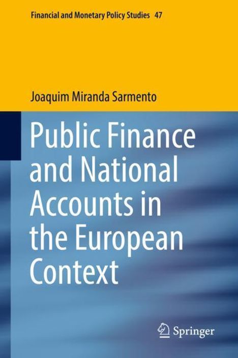 Joaquim Miranda Sarmento: Public Finance and National Accounts in the European Context, Buch