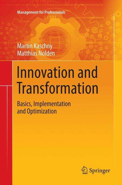 Matthias Nolden: Innovation and Transformation, Buch