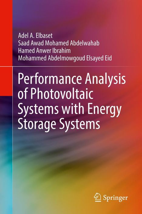 Adel A. Elbaset: Performance Analysis of Photovoltaic Systems with Energy Storage Systems, Buch