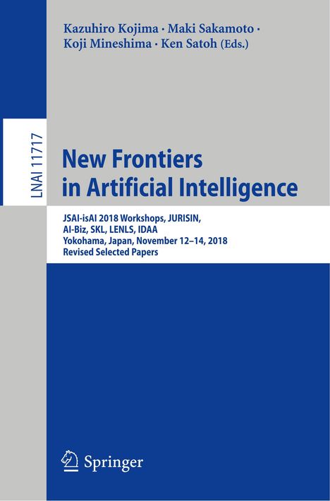 New Frontiers in Artificial Intelligence, Buch