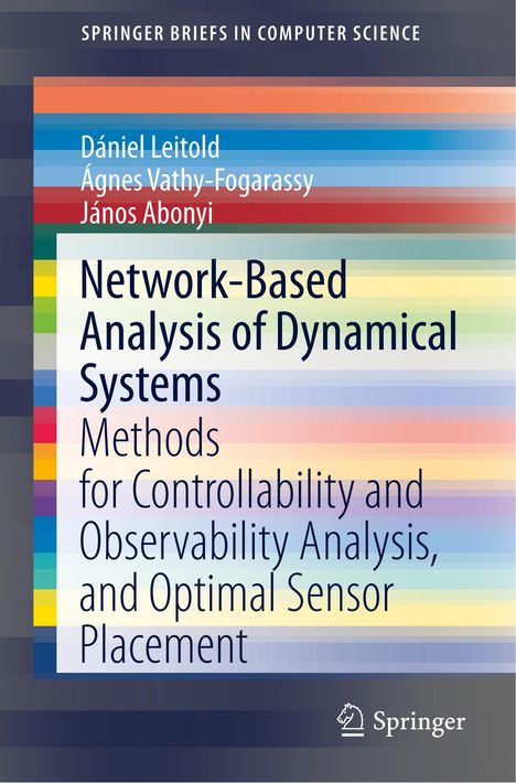 Dániel Leitold: Network-Based Analysis of Dynamical Systems, Buch