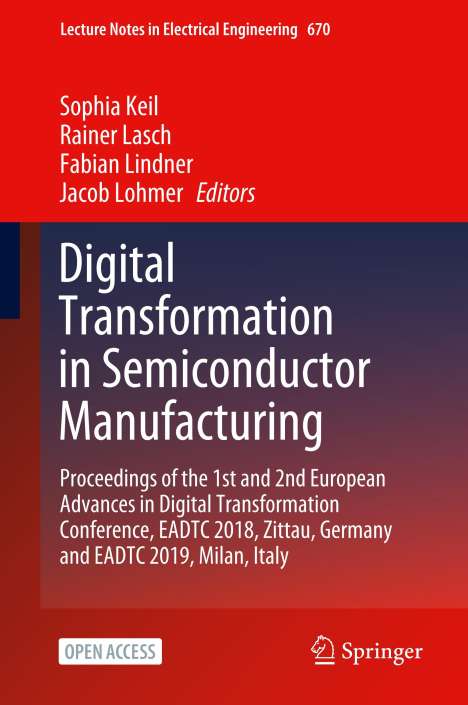 Digital Transformation in Semiconductor Manufacturing, Buch