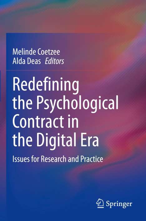 Redefining the Psychological Contract in the Digital Era, Buch