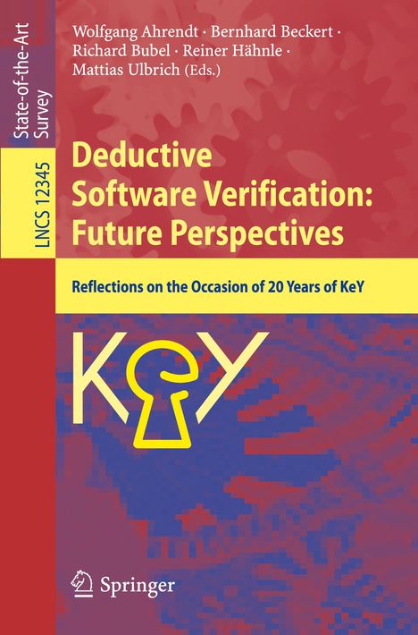 Deductive Software Verification: Future Perspectives, Buch