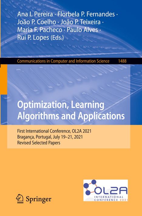 Optimization, Learning Algorithms and Applications, Buch