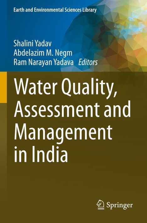 Water Quality, Assessment and Management in India, Buch