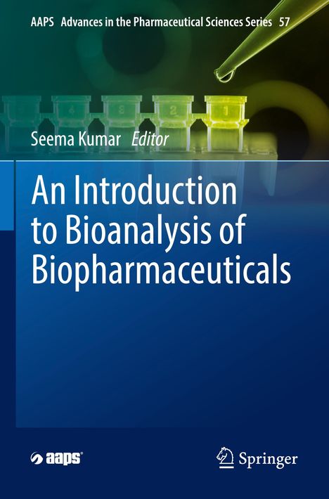 An Introduction to Bioanalysis of Biopharmaceuticals, Buch