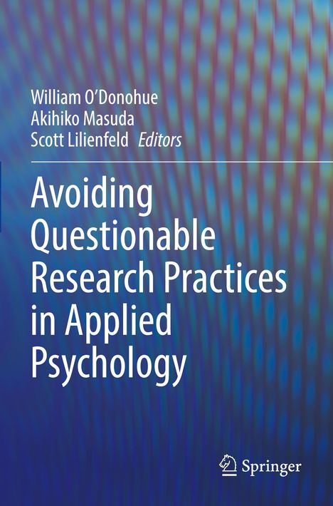 Avoiding Questionable Research Practices in Applied Psychology, Buch