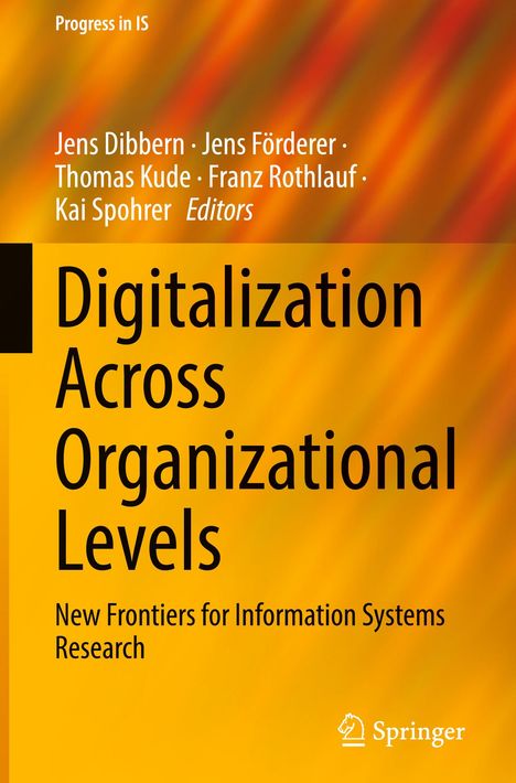 Digitalization Across Organizational Levels, Buch