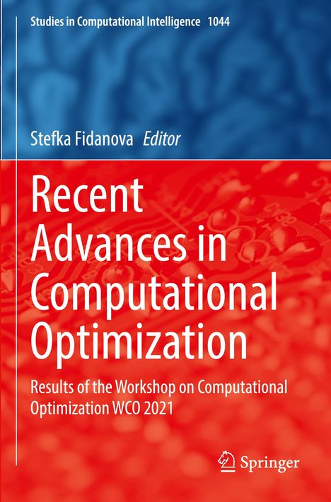 Recent Advances in Computational Optimization, Buch