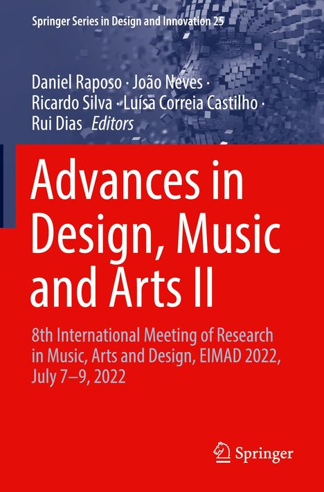 Advances in Design, Music and Arts II, Buch