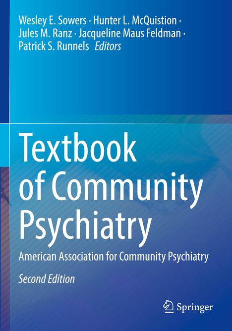 Textbook of Community Psychiatry, Buch