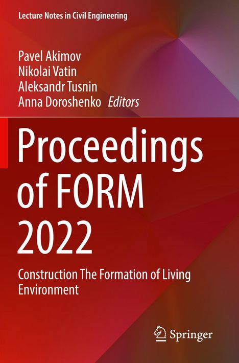 Proceedings of FORM 2022, Buch