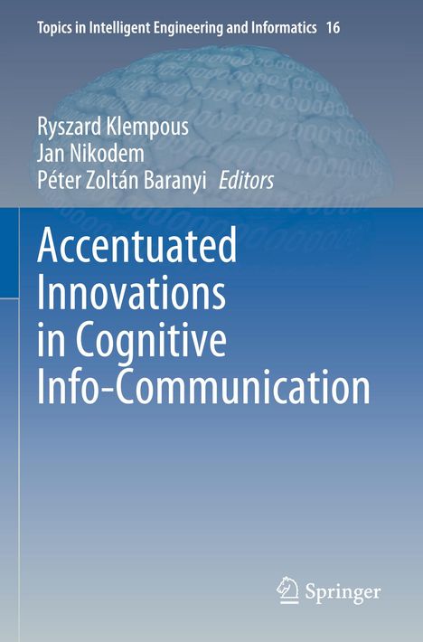 Accentuated Innovations in Cognitive Info-Communication, Buch