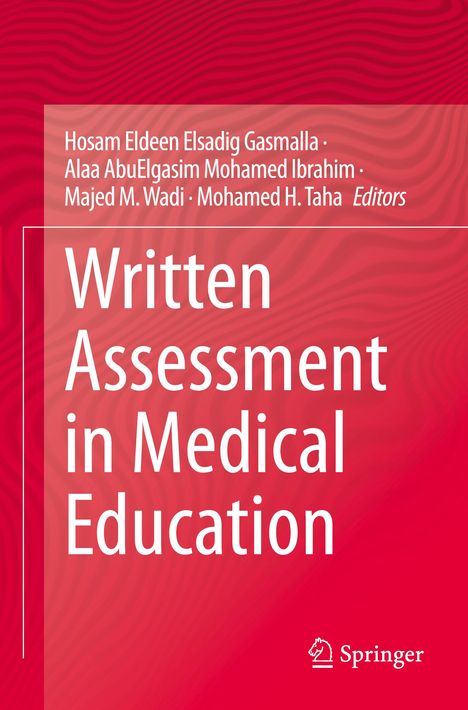 Written Assessment in Medical Education, Buch