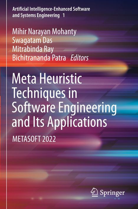 Meta Heuristic Techniques in Software Engineering and Its Applications, Buch