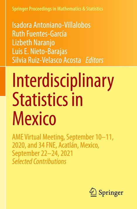 Interdisciplinary Statistics in Mexico, Buch