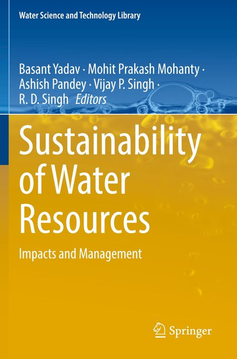 Sustainability of Water Resources, Buch