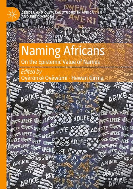 Naming Africans, Buch