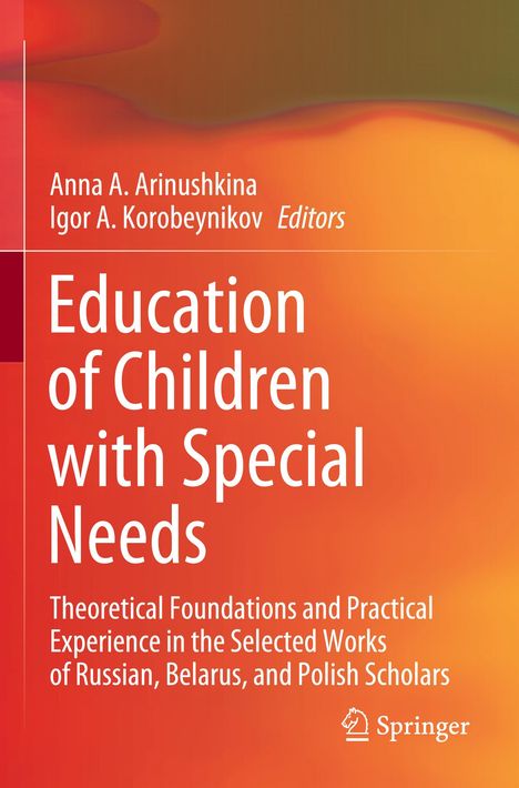 Education of Children with Special Needs, Buch