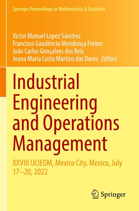 Industrial Engineering and Operations Management, Buch