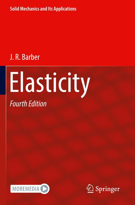 J. R. Barber: Elasticity, Buch