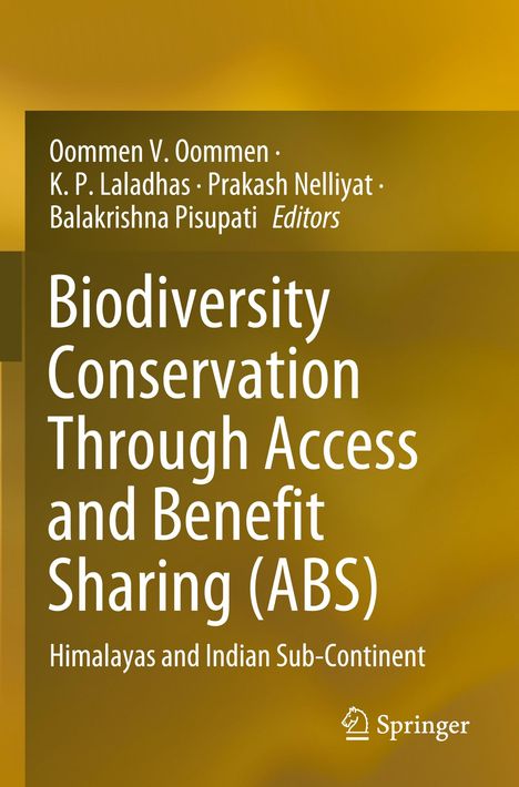 Biodiversity Conservation Through Access and Benefit Sharing (ABS), Buch