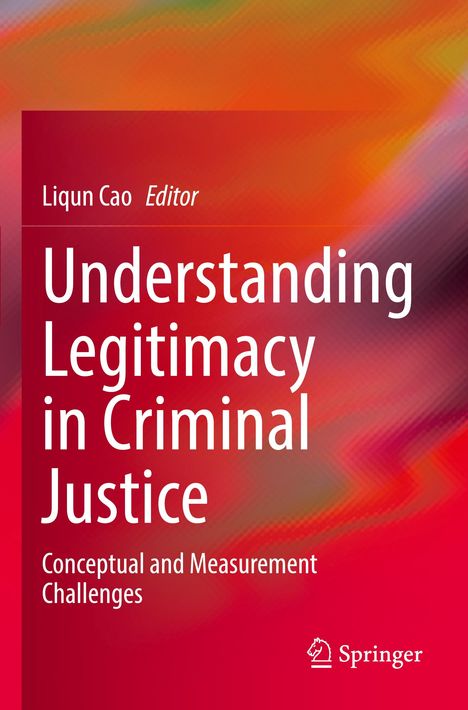 Understanding Legitimacy in Criminal Justice, Buch
