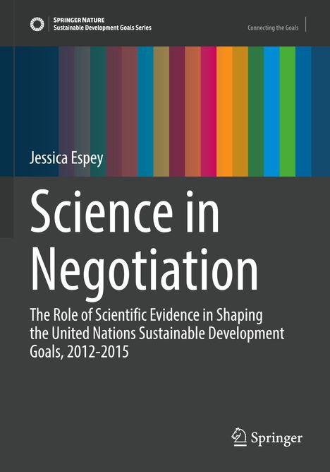Jessica Espey: Science in Negotiation, Buch