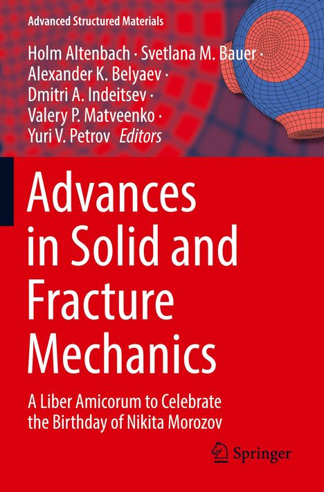 Advances in Solid and Fracture Mechanics, Buch