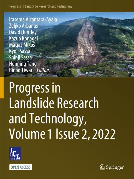 Progress in Landslide Research and Technology, Volume 1 Issue 2, 2022, Buch