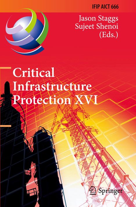 Critical Infrastructure Protection XVI, Buch