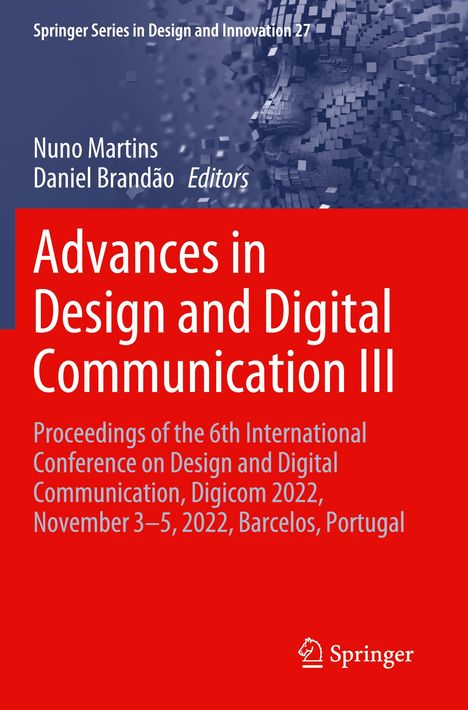 Advances in Design and Digital Communication III, Buch