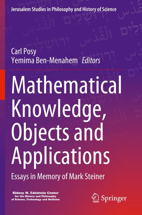 Mathematical Knowledge, Objects and Applications, Buch