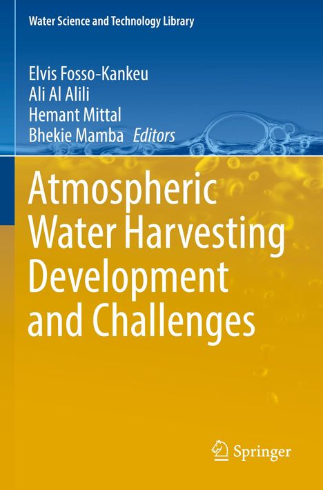 Atmospheric Water Harvesting Development and Challenges, Buch