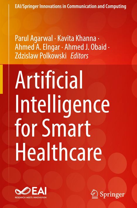 Artificial Intelligence for Smart Healthcare, Buch