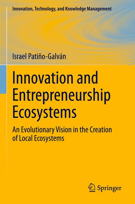 Israel Patiño-Galván: Innovation and Entrepreneurship Ecosystems, Buch