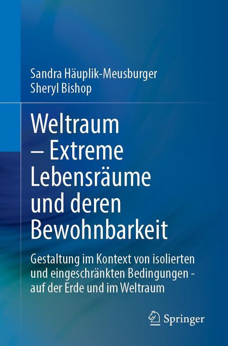 Sandra Häuplik-Meusburger: Lebensräume im Weltraum und Bewohnbarkeit, Buch