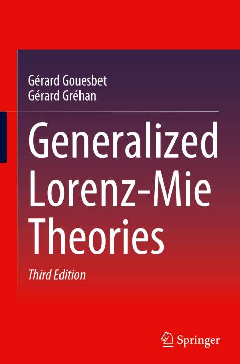 Gérard Gréhan: Generalized Lorenz-Mie Theories, Buch