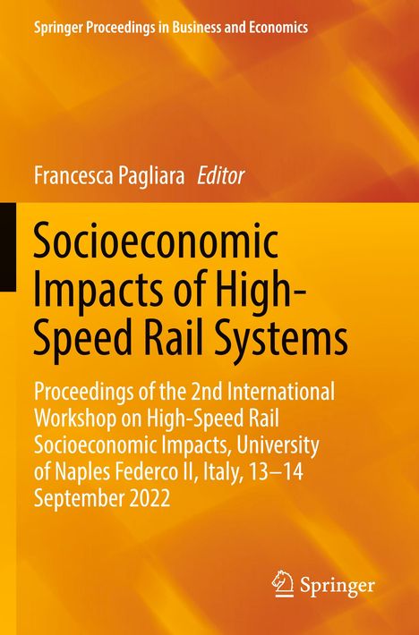 Socioeconomic Impacts of High-Speed Rail Systems, Buch