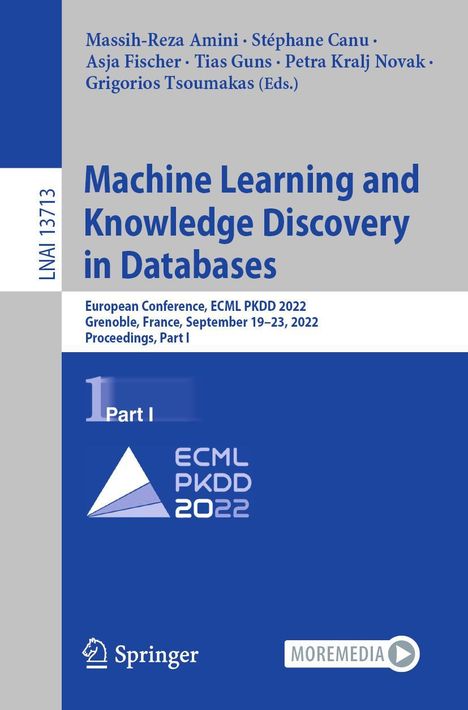 Machine Learning and Knowledge Discovery in Databases, Buch