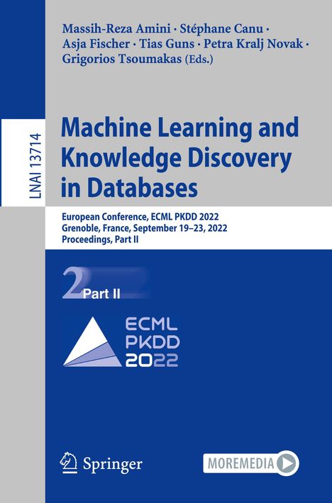 Machine Learning and Knowledge Discovery in Databases, Buch